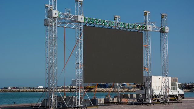 led video wall