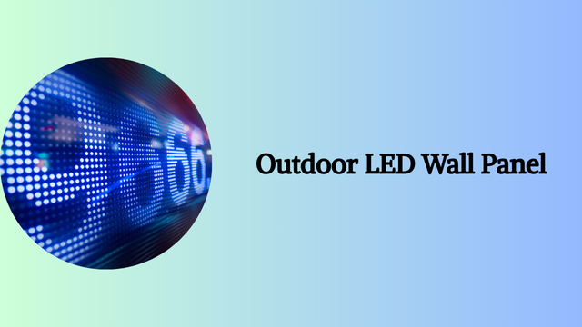 Outdoor LED Wall Panel