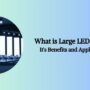 large LED display
