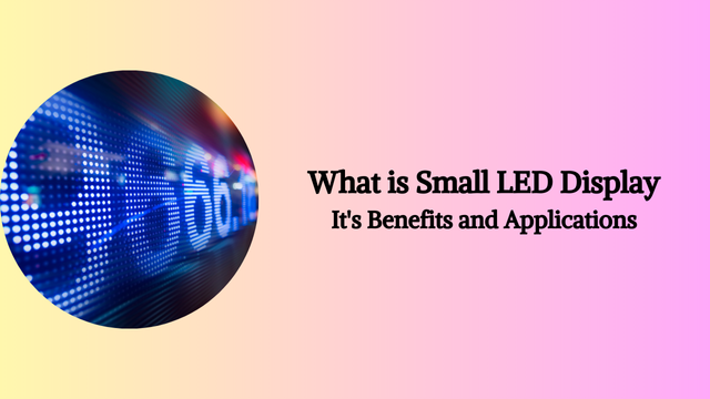 small LED screen