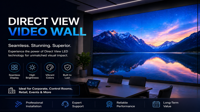 Direct View Video Wall