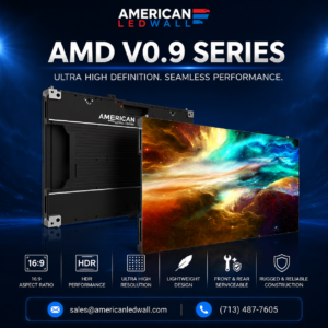 AMD V0.9 Series - Ultra-Fine Indoor LED Video Wall Display