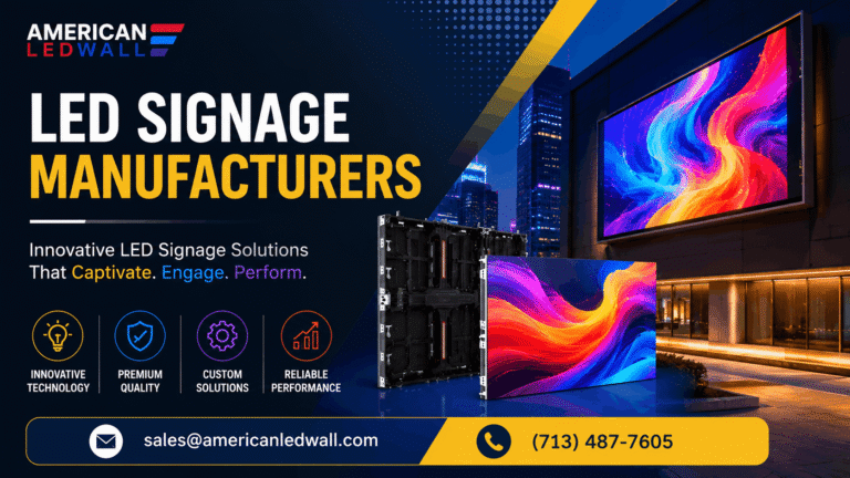 LED Signage Manufacturers