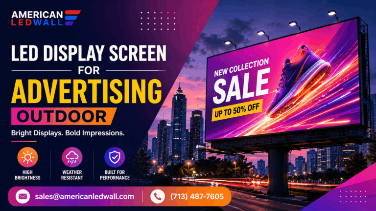 outdoor advertising led display screen