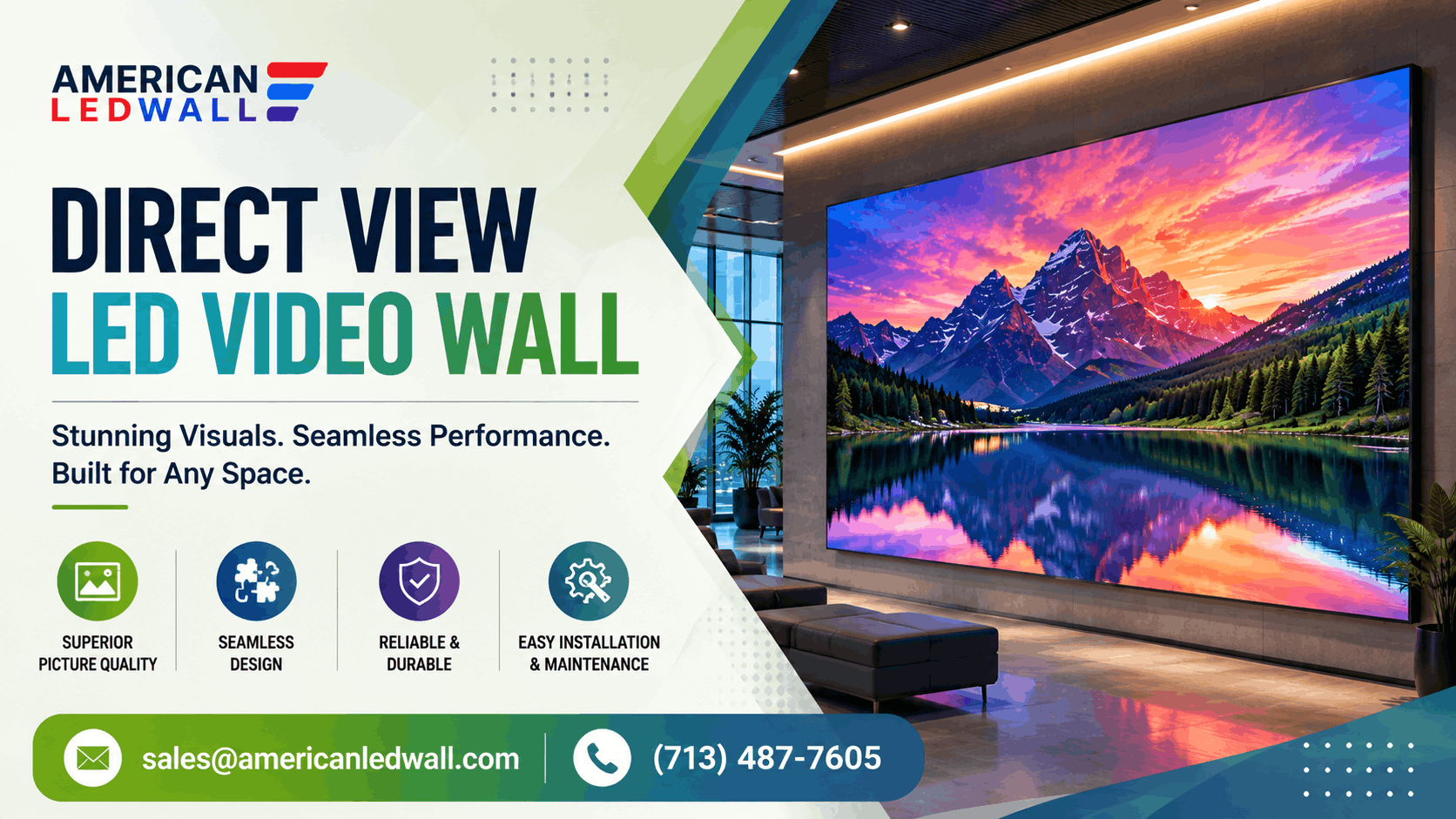 Direct View LED Video Wall