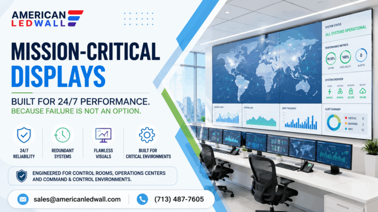 mission critical displays