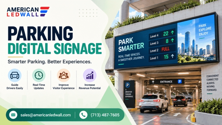 Parking Digital Signage