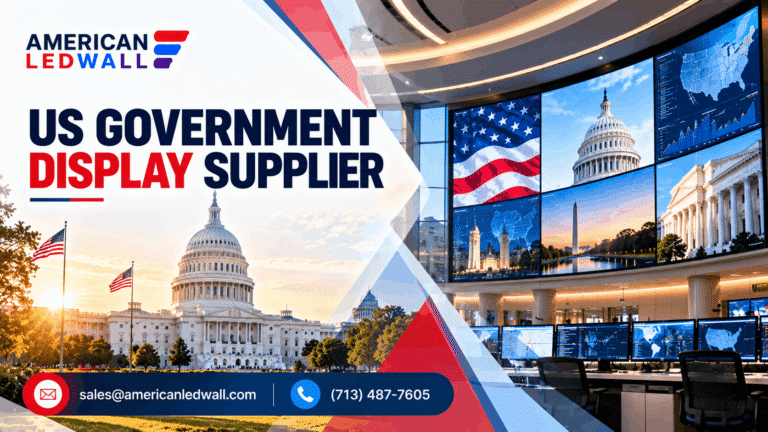 US government display supplier